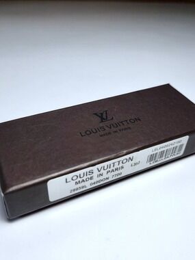 Vintage Louis Vuitton Pen Gift Box Small Brown Drawer Writing Instrument Case G1